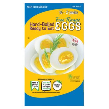 Pure Provisions Hard Boiled Eggs, Free Range, 16 packs