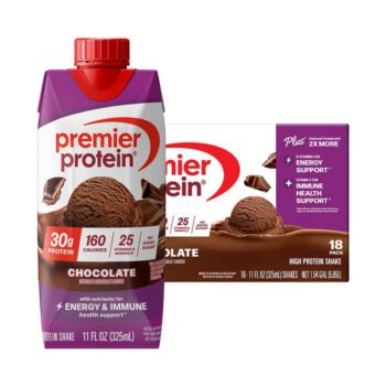 Premier Protein Shake, 30g Protein, Chocolate, 11 fl oz, 18 ct