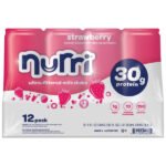 Nurri Ultra-Filtered Milk Shake, 30g Protein, Strawberry, 11 fl oz, 12 ct