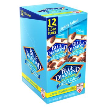 Blue Diamond Almonds, Lightly Salted, 1.5 oz, 12 ct