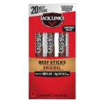 Jack Link's Beef Sticks, Original, 0.92 oz, 20 ct