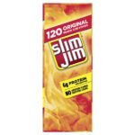 Slim Jim Snack Stick, Original, 0.28 oz, 120 ct