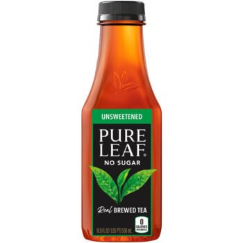 Pure Leaf Real Brewed Black Tea, Unsweetened, 16.9 fl oz, 18 ct