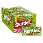Skittles Bite Size Candy, Sour, 1.8 oz, 24-count