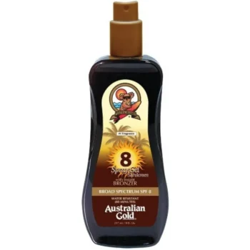 Australian Gold Spray Gel with Instant Bronzer, SPF 8, 8 fl oz