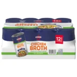 Swanson Chicken Broth 33% Less Sodium, 14.5 oz, 12-count