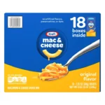 Kraft, Macaroni & Cheese Dinner, 7.25 oz, 18-Count