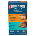 CLIF Builder's Protein Bar, 20g Protein, Variety Pack, 2.4 oz, 18 ct