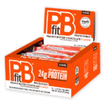PBfit Protein Bar, Peanut Butter Chocolate, 2.47 oz, 12 ct