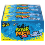SOUR PATCH KIDS, Soft & Chewy Candy, Blue Raspberry, 2 oz, 24 ct