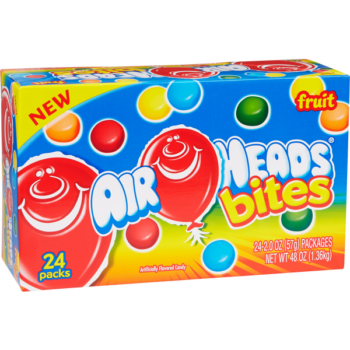 AirHeads Bites, Original Fruit, 2 oz, 24 ct