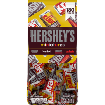 Hershey's Miniatures, Variety Pack, 180 ct