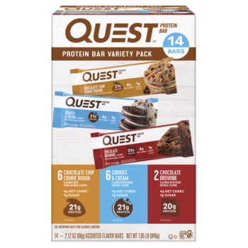 Quest Protein Bar, Variety Pack, 2.12 oz, 14 ct