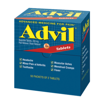Advil 2Ct Dispenser Box