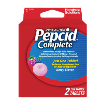 Pepcid Complete Chewable Tablets Berry 2 Dose