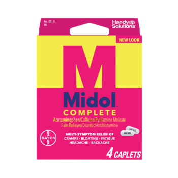 Midol Maximum Strength Caplets 2 Dose