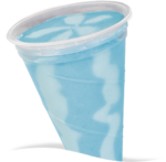 No Fat Sour Blue Raspberry Twister Cup