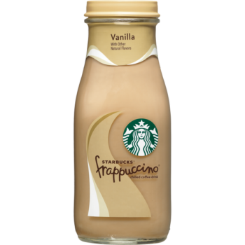 Starbucks Frappuccino Chilled Coffee Drink, Vanilla, 9.5 fl oz, 15 ct